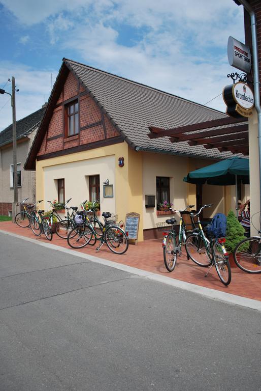 Gasthof Zum Slawen Vetschau Dış mekan fotoğraf