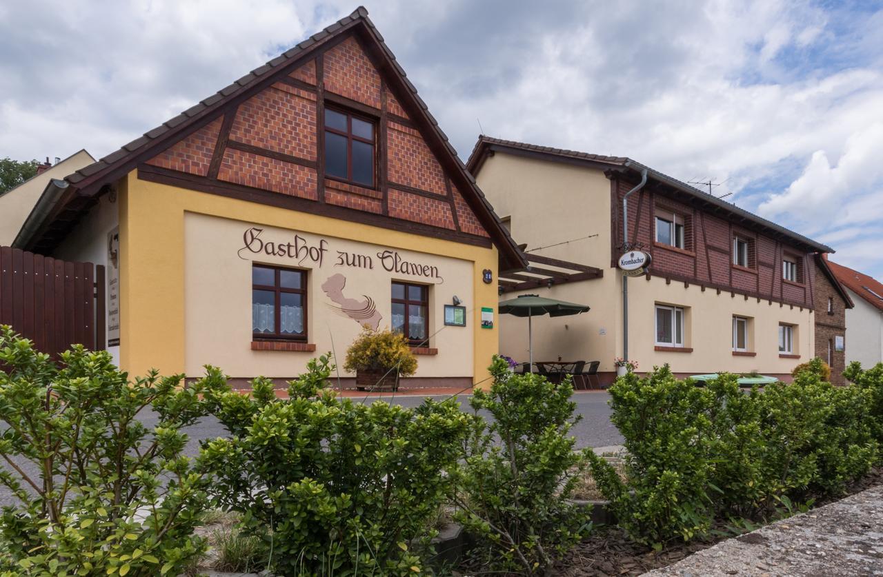 Gasthof Zum Slawen Vetschau Dış mekan fotoğraf