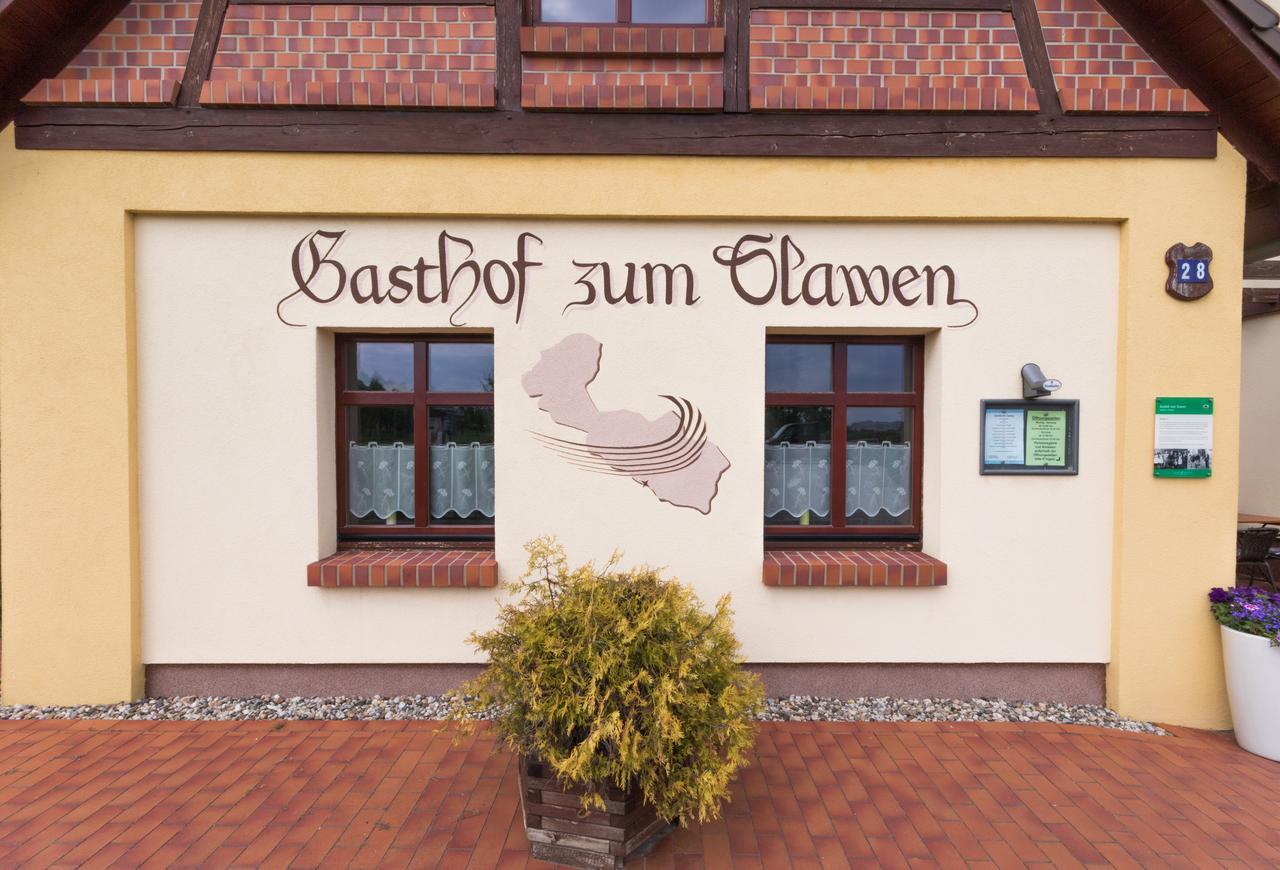 Gasthof Zum Slawen Vetschau Dış mekan fotoğraf